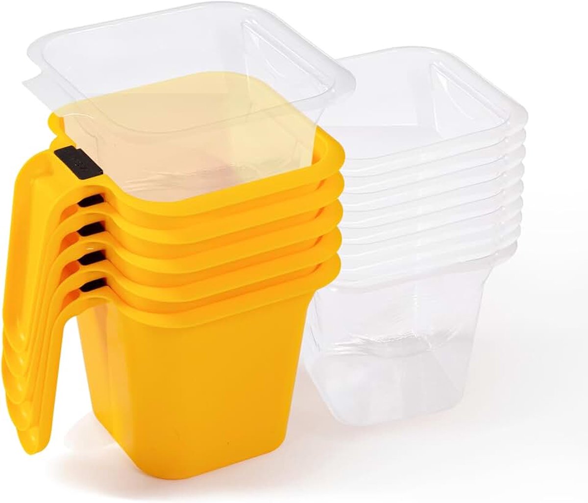 15-delige verfemmer bevat 473 ml verf of beits, verfbeker, wegwerpzakken voor verfemmer, trimschildergereedschap, voor afwerkingswerkzaamheden en reparaties