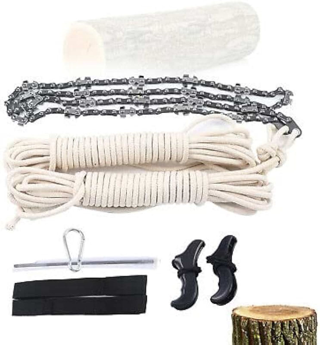 48 inch outdoor handzaag kit 64 secties 42 messen High Reach Limb handkettingzaag afkortzaag zaag set handleiding zaagketting takkenzaag boomzaag