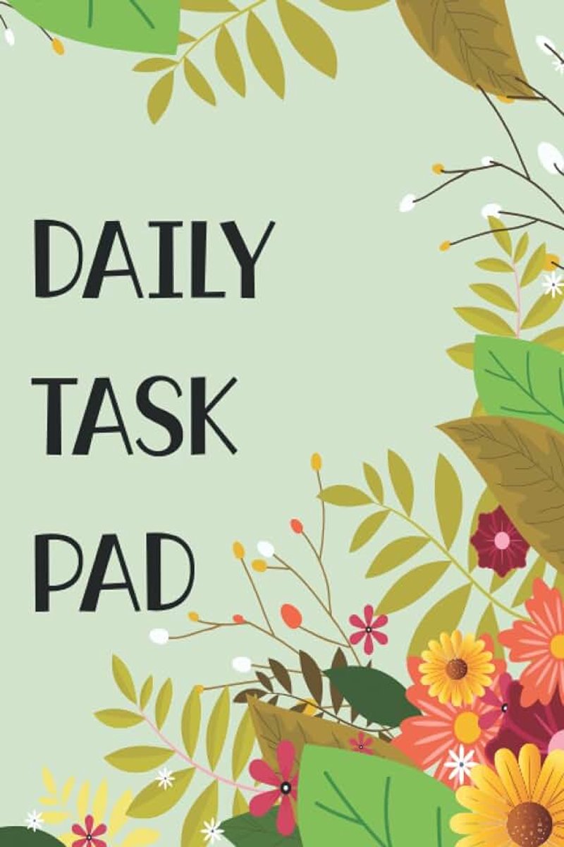 Task Pad: Daily Task Whiteboard with Things to Do Today