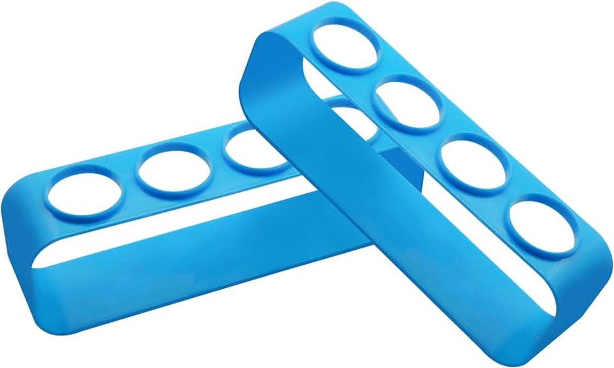 2Pcs Cartridge Blauwe Houder voor het Opslaan van 4 Flavor Cartridges, Houder Stand voor Cirkul Waterfles Opberg Organisator, Flavors Cartridges voor Cirkul Accessoires Flavors Cartridges Navullingen