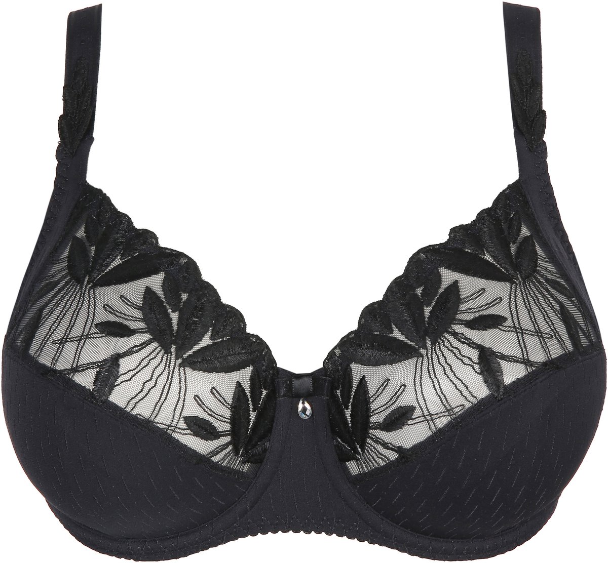 PrimaDonna Orlando Beugel Bh 0163151 Charbon - maat EU 75F / FR Zwart