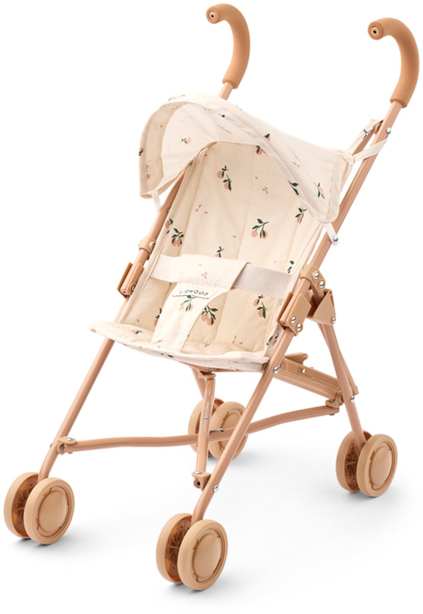 Liewood Elsie Doll Stroller - Peach / Sea shell - poppenwagen
