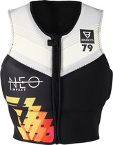 Brunotti Neo Kitesurf Impactvest - Kite Impact Vest voor onder Harnas - Density Foam - YKK Chest Zip - Yellow- Maat XXL