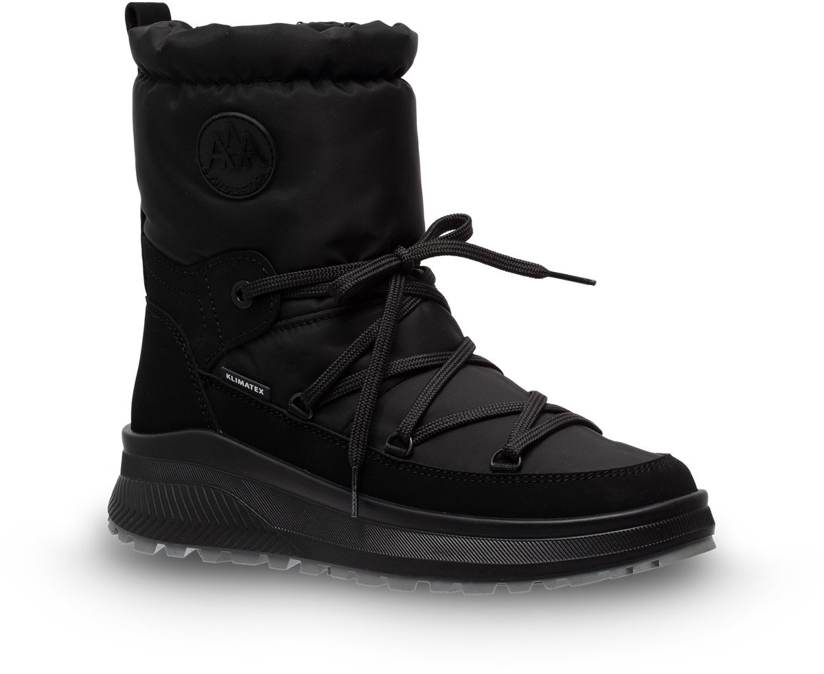 Antarctica 8709E Snowboots Dames Nero Zwart