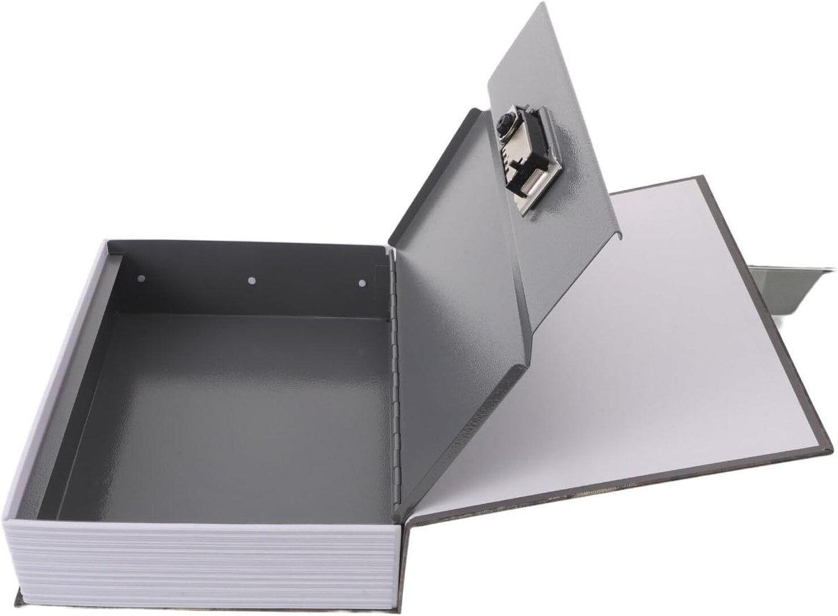 Decoratieve Boekkluis - Verborgen Opslag Kluisje - Waardevolle Spullen Verbergen - Met Cijferslot - 26.50 x 20.00 x 6.50 cm