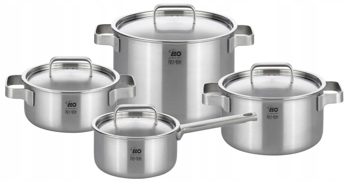 ELO Limited Edition Pannenset RVS 4-delig