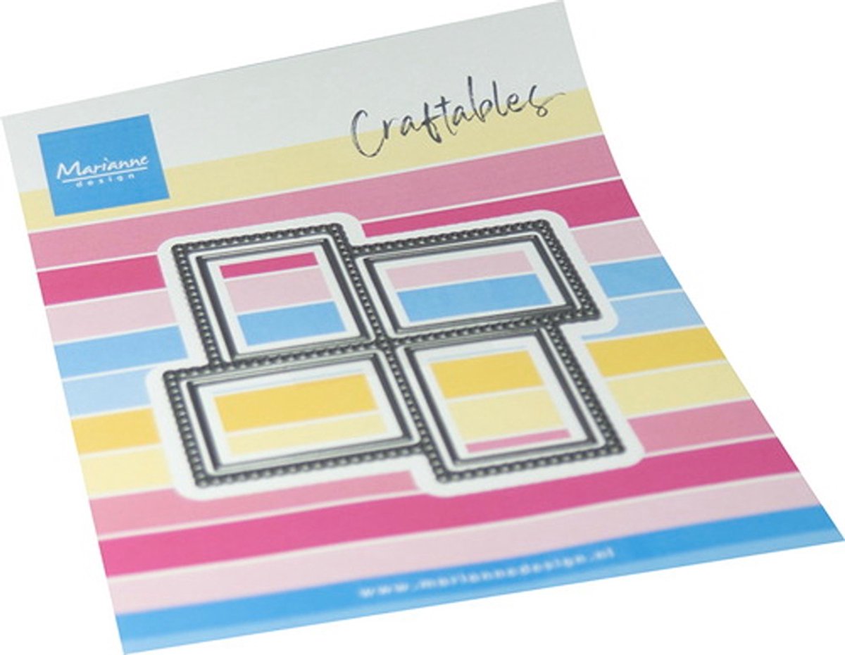 Marianne Design, Craftables stencil layout - square, CR1738