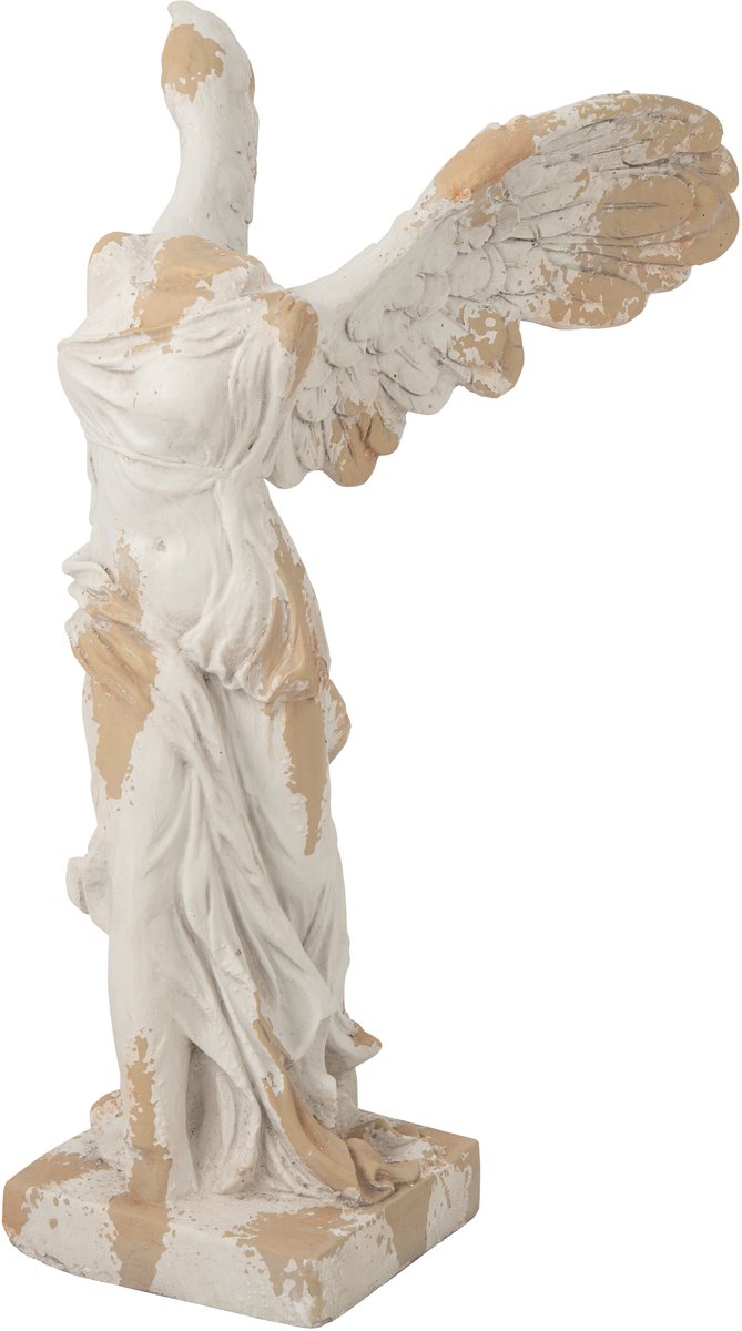 J-Line Engeltorso voor buiten - magnesium - ecru/beige