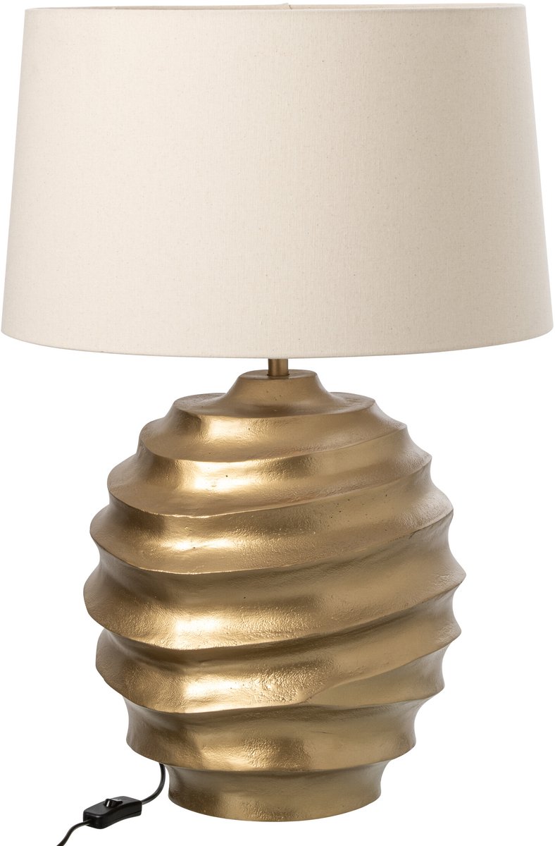 J-Line Tafellamp - aluminium - goud