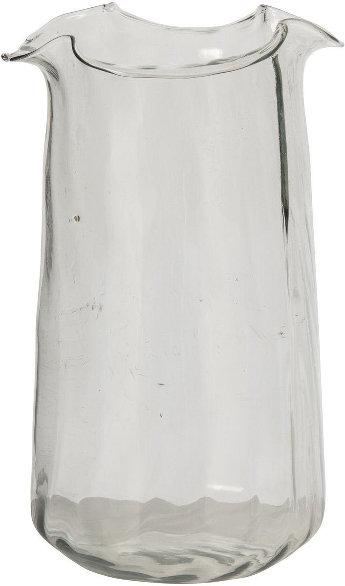 J-Line vaas - glas - transparant - large