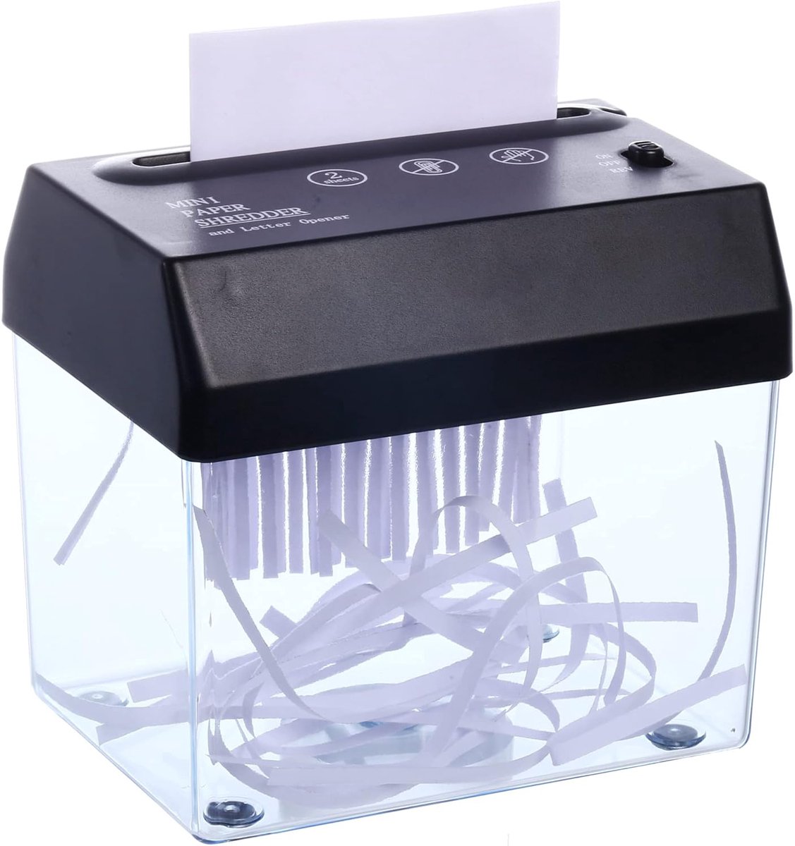 Kleine Papierversnipperaar - A6 USB Elektrische Versnipperaar - Draagbare Desktop-Papiersnijder - Papier Snijmachine