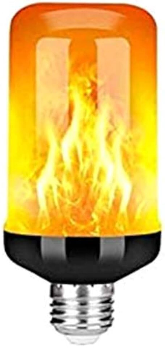 Vlam Lamp E27 Realistisch Flikkerend Licht 4 Modi Energiezuinig Sfeerverlichting voor Halloween Kerst Tuin Feest Bruiloft Decoratie Buiten Binnen