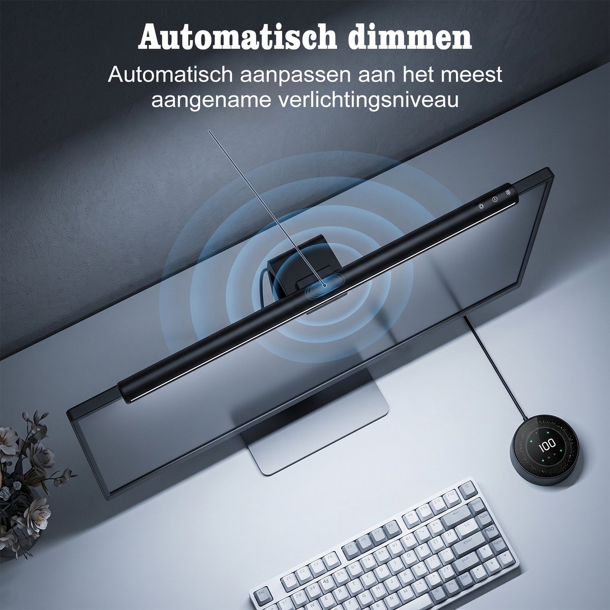 Fokelyi Aluminium Monitor Lamp thumbnail 5