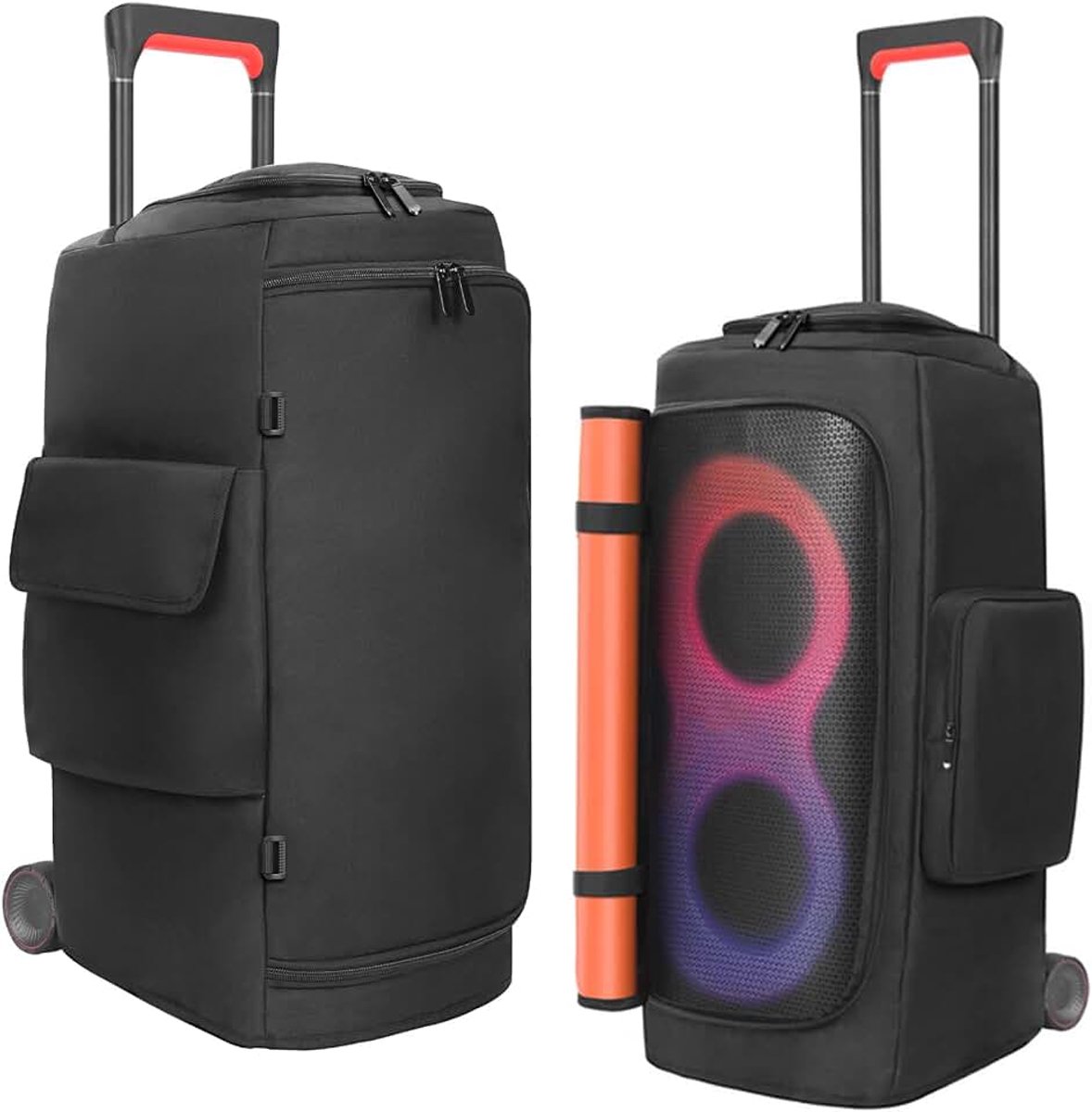 Beschermhoes voor JBL PartyBox 320 draagbare luidspreker, opbergtas met venstervakken voor JBL PartyBox 310 en accessoires
