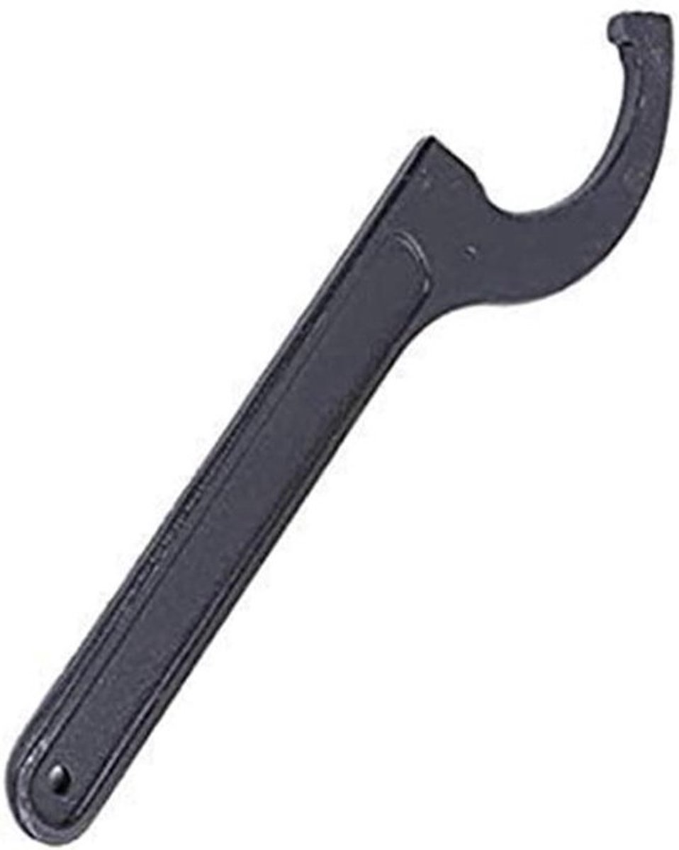 Sleutel - Fiets - Multifunctioneel - Aanpassing - Motorfiets - Gereedschap - Geschikt voor - Zilver - Haaksleutel - Ronde Moer - Handgereedschap - Sleutel 135-145mm met Chuck