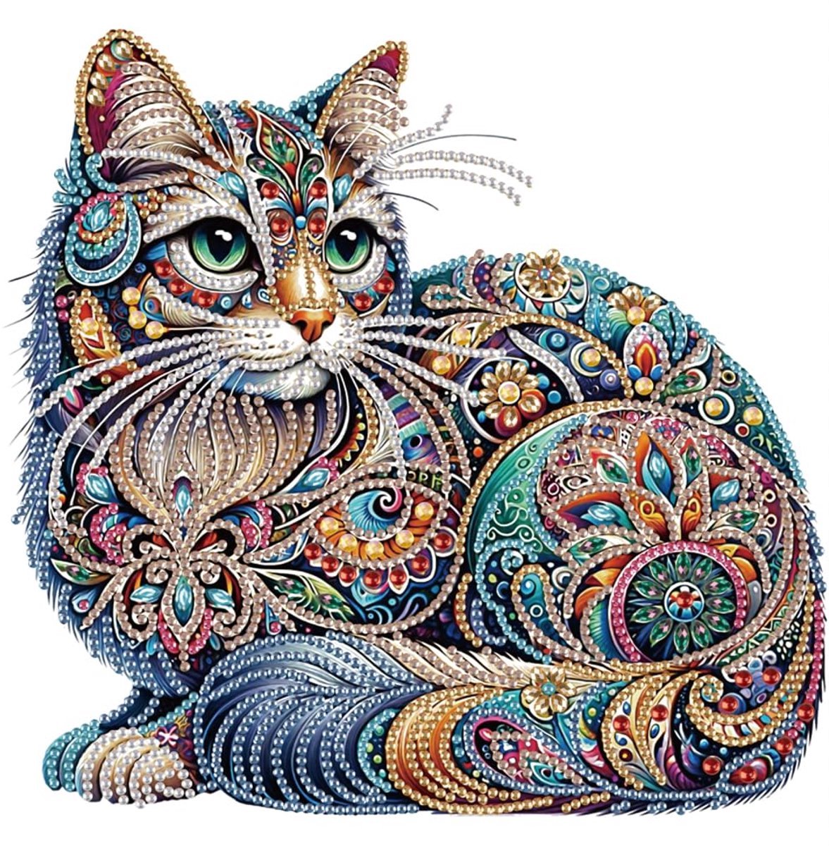 Casalora Diamond Painting Volwassenen & Kinderen - Speciale Vormen - Kat A - 30x40cm