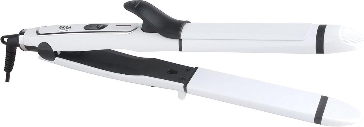 Haar Stijltang - Krultang - Glad Haar Maken - Keramische Coating - 50 Watt - Wit