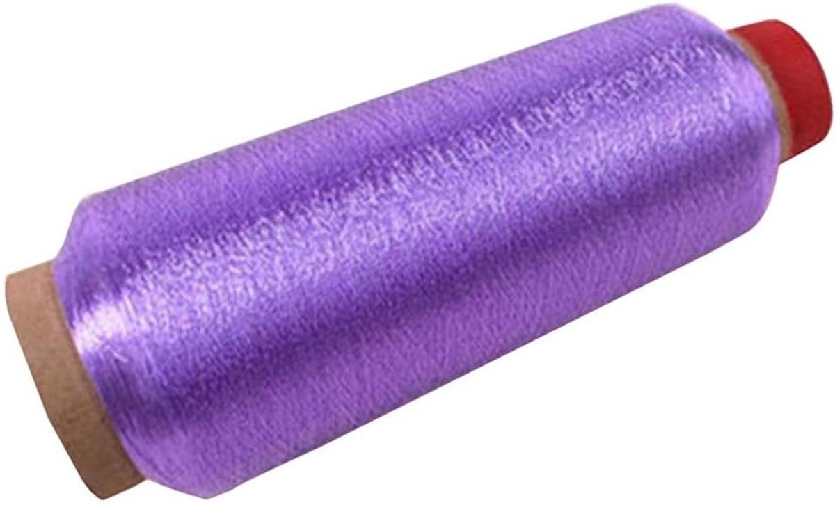Naaimachine Garen - Borduurgaren Stopgaren - DIY Naaien - Grote Klos - 3250 Meter - Violet