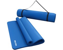 Gorilla Sports Gorilla Sports Yogamat Deluxe - 190 x 60 x 1,5 cm - Fitnessmat - Royal Blue