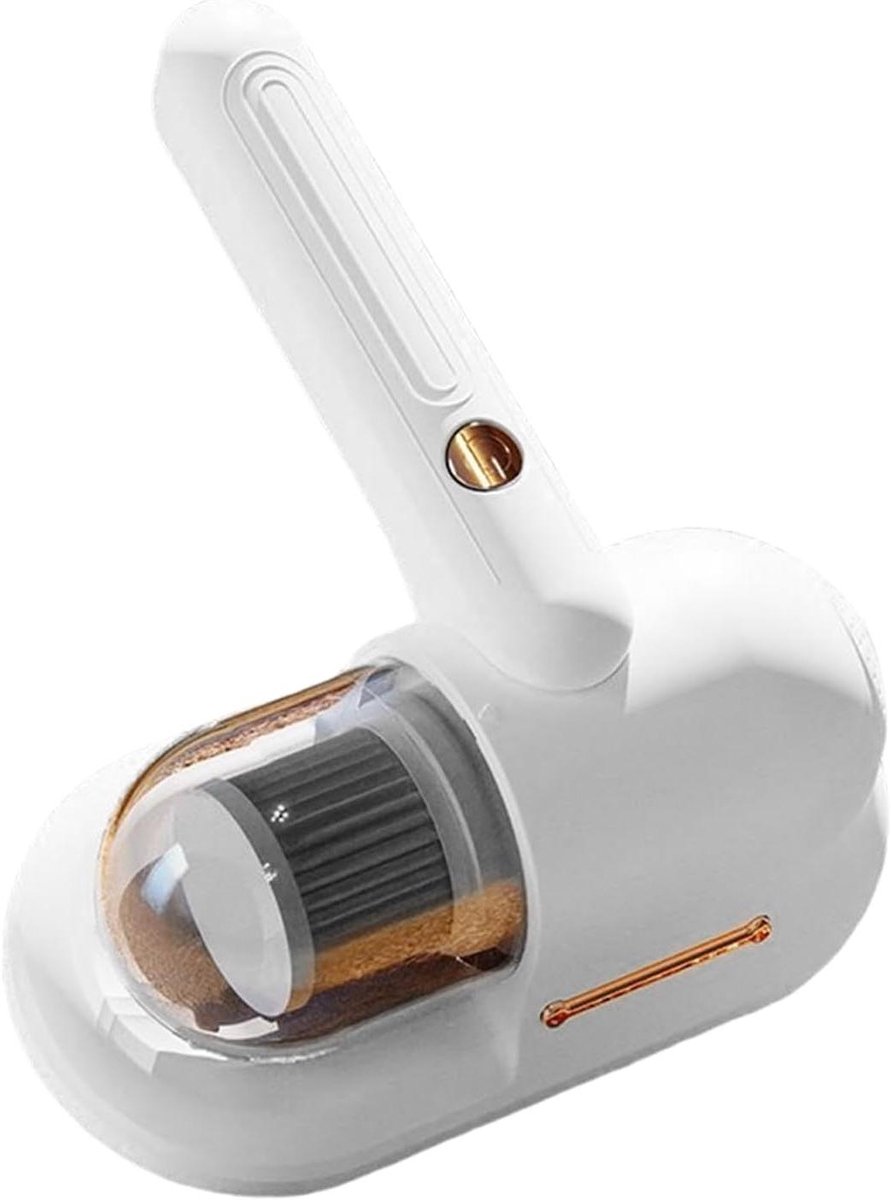 Draadloze Handstofzuiger - Matrasreiniger Stofzuiger - Hygiënisch Huis - UV Zuiveringssysteem - Compact Ontwerp - Wit