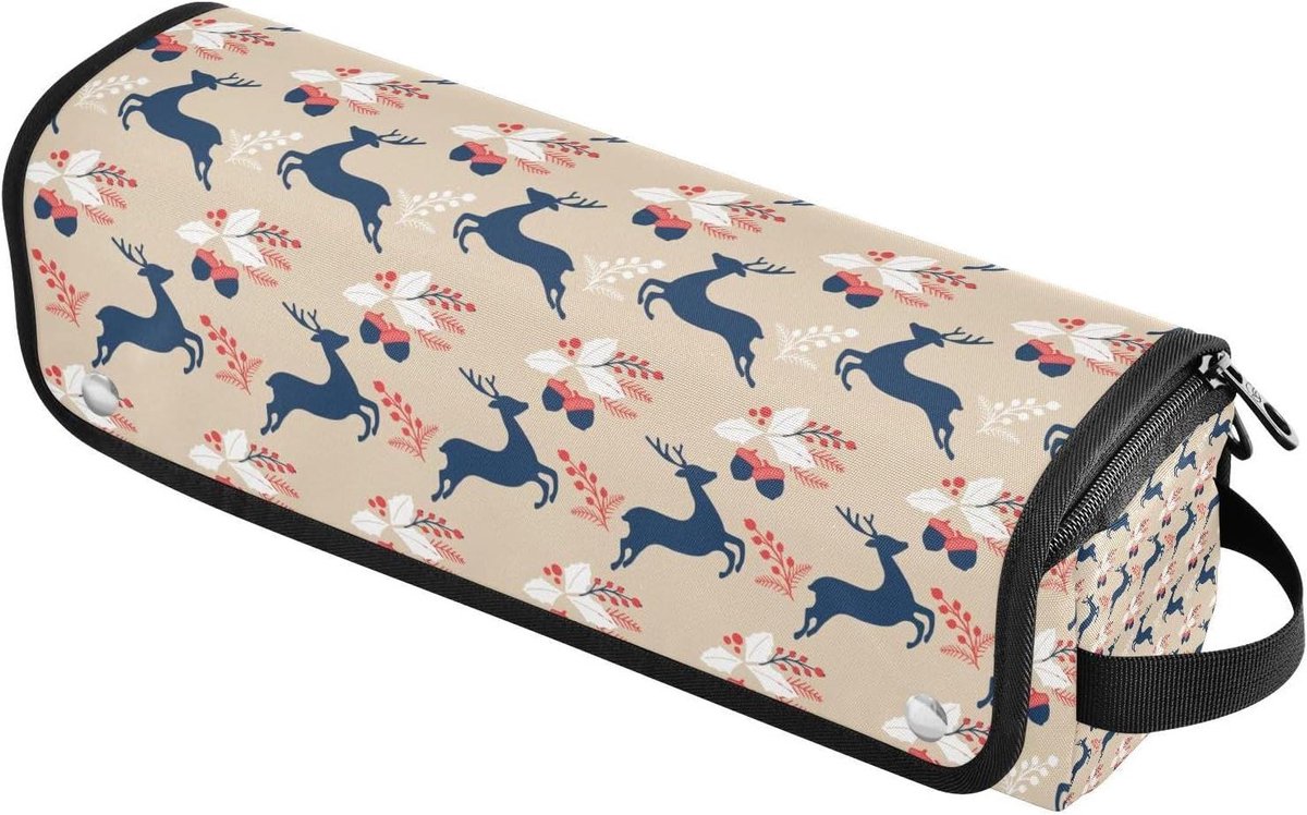 Haarstyling Tas - Reis Organizer - Stylingtools Opbergen - Hittebestendige Mat - 37 cm - Cartoon