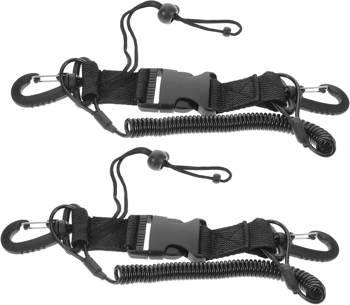 Camera Polsband - Duikcamera Lanyard - Verliespreventie Onderwater - Verstelbare Snelontgrendeling - 27.5 cm - Zwart