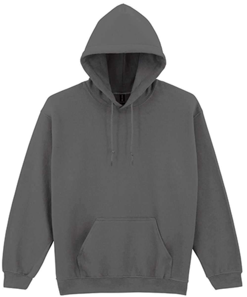 Gildan - Heavy Blend™ Adult Hooded Sweatshirt - Charcoal (Solid) - 3XL
