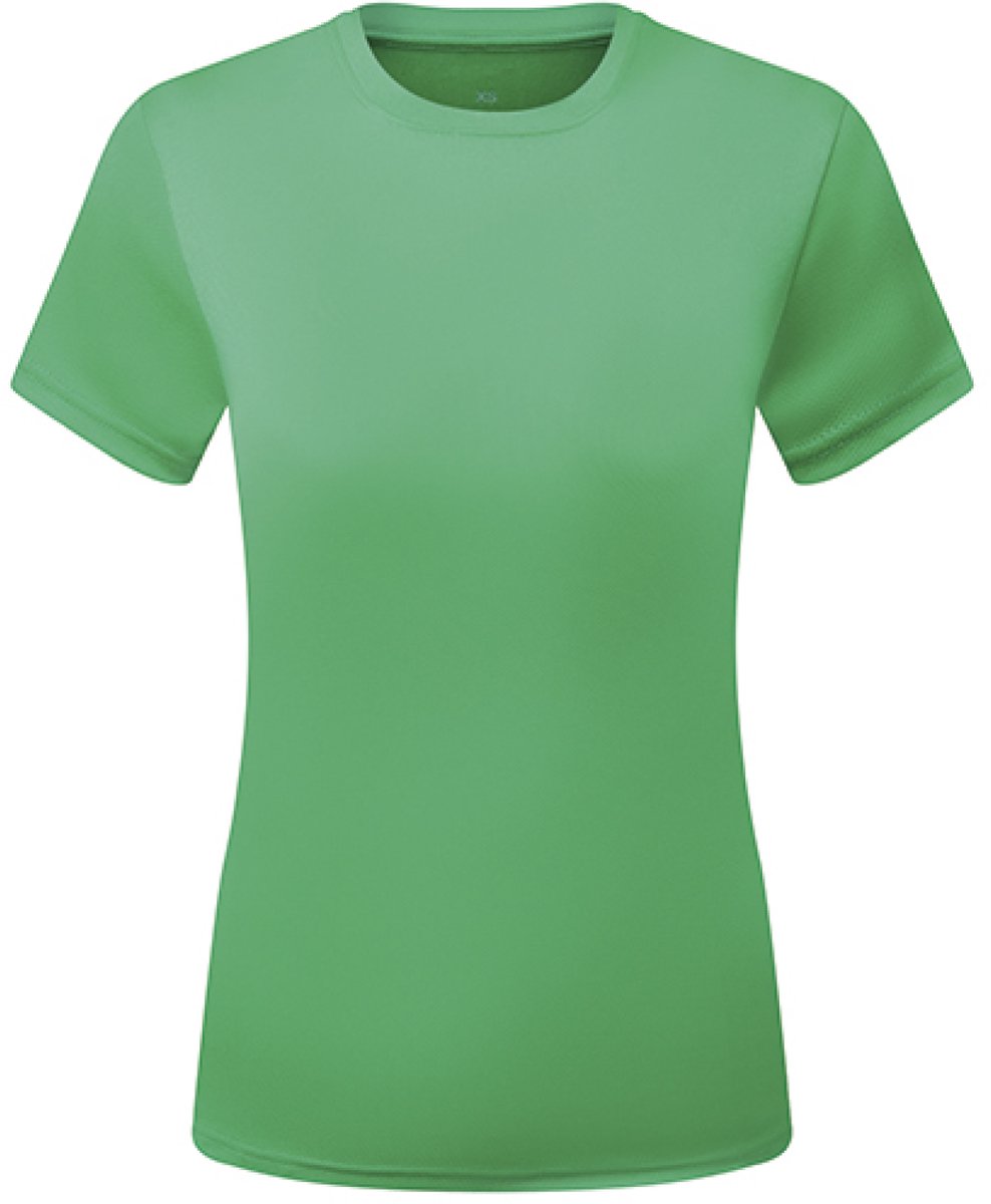 TriDri® - Women’s TriDri® Ion-Charge recycled textured tee - Bright Kelly - L