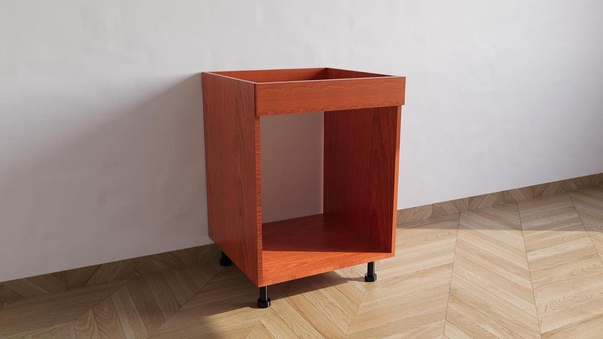 Onderbouw Kast - Keukenkast - Keuken Organiseren - Gemaakt in Italië - 60 cm breed - Kersen