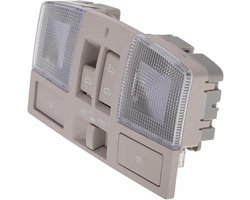 Daklamp Schakelaar - Leeslampje Knop - Auto Interieur - Temperatuurbestendig - 1x1x1 cm - Grijs
