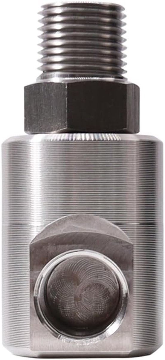 Slanghaspel Draaibaar - Haspel Onderdeel - Slang Beschermen - Roestvrij Staal - 1/2 Inch - Zilver
