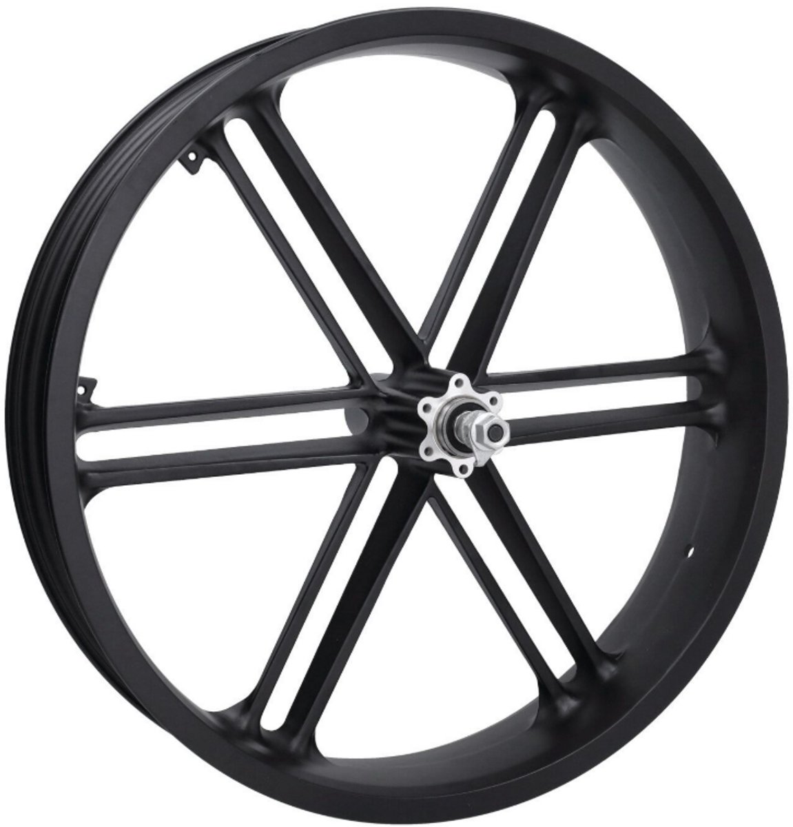 Voorwiel Fatbike 20 Inch – Geschikt voor V8 & V20 Pro – Compleet Voorwiel – Zwart – Aluminium Velg