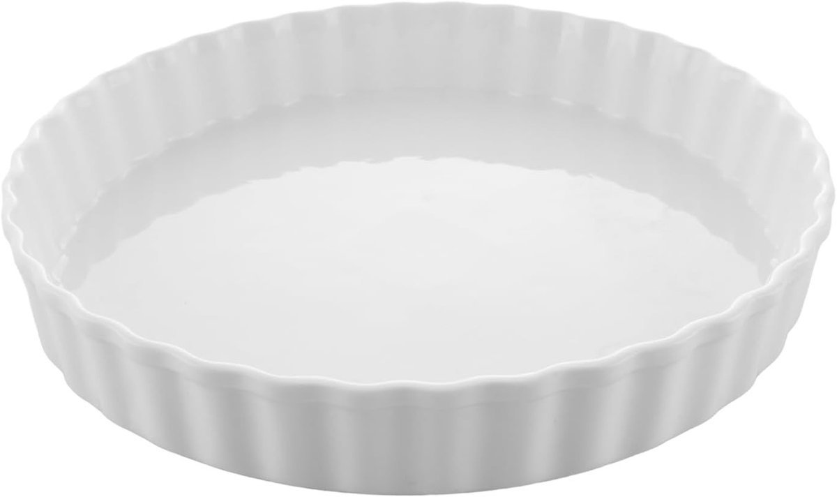 Keramische Quichevorm 26 cm met anti-aanbaklaag, ideaal voor taarten, quiches en hartige gerechten