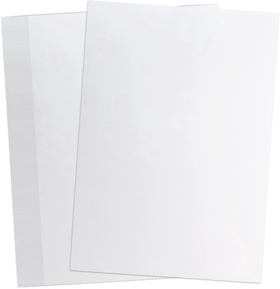 - A4 Papier - Dikke karton - Perfect voor Scrapbooking - Wit - 350g Papier - Ideaal voor Creatief Werk