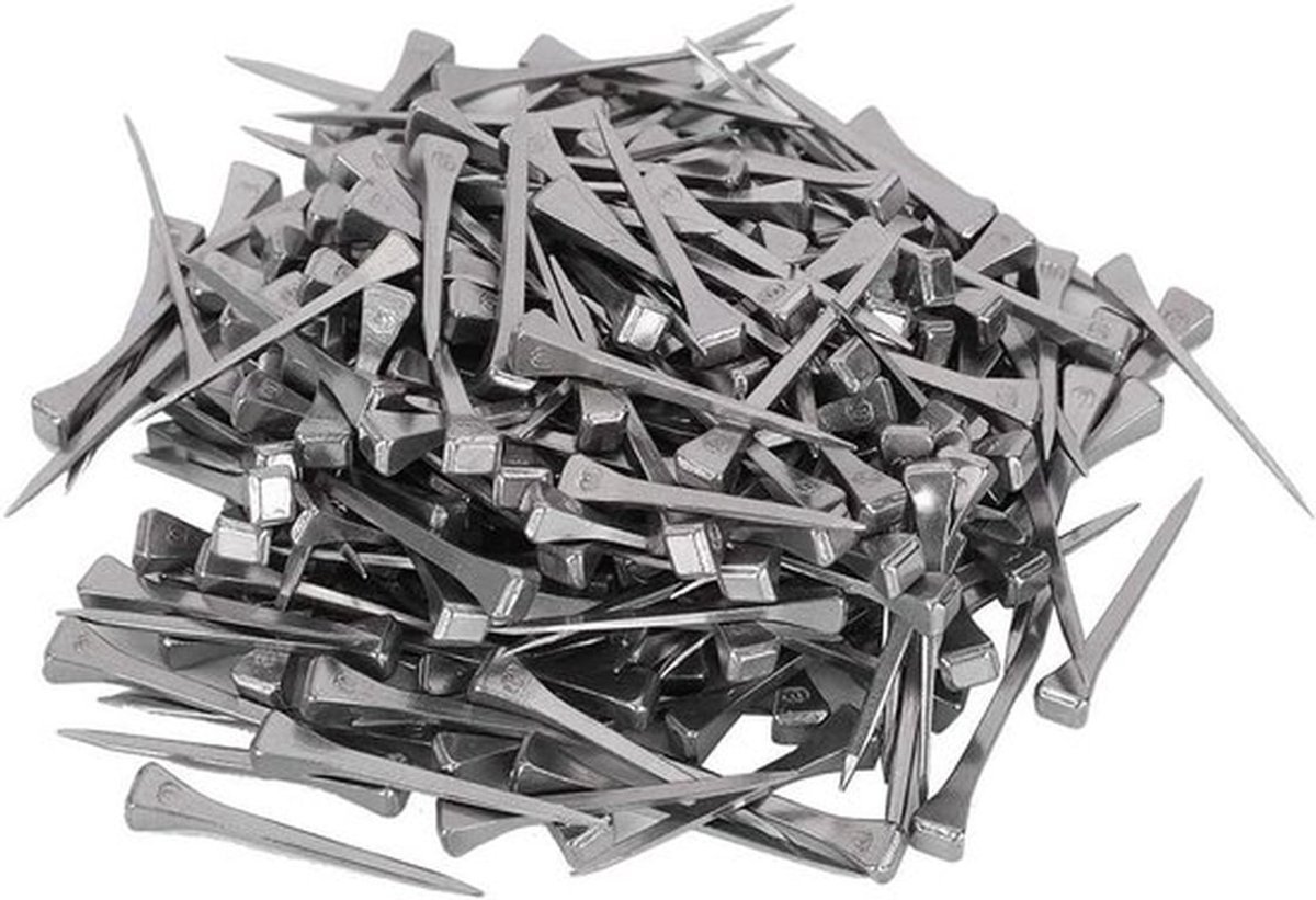 Hoefijzer Nagels 250 Stuks | Staal | 4.8 cm | E4 | Paard Tool Apparatuur | Accessoires voor Gebrandschilderd Glas & Paardenrace
