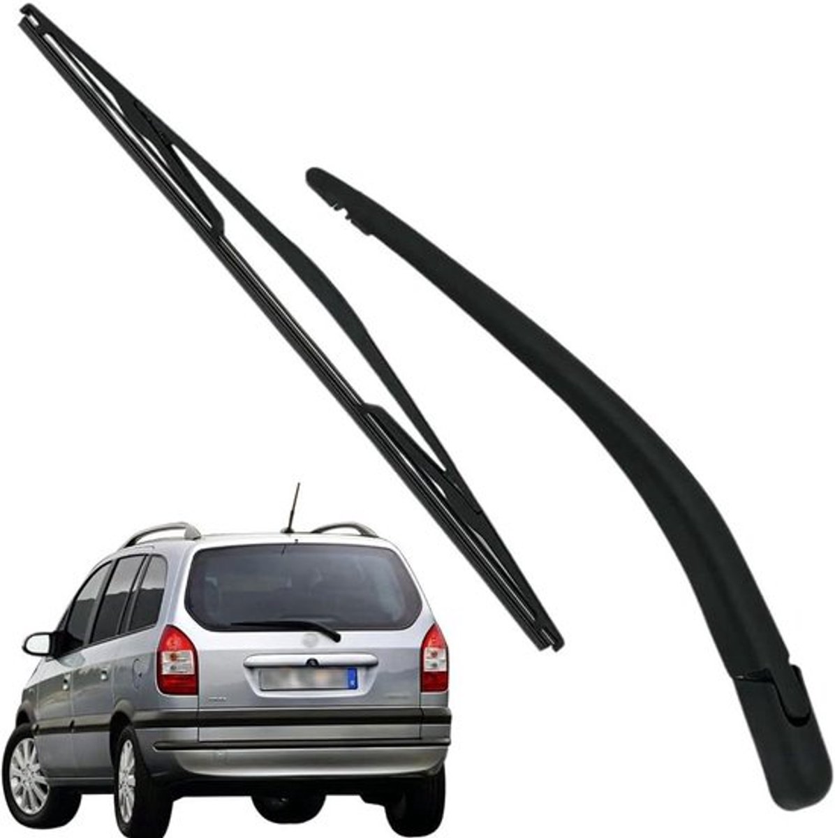 Zwarte Auto Achterruitenwisser voor Zafira A 1998-2005 - Vervanging Achterruitenwisser Arm