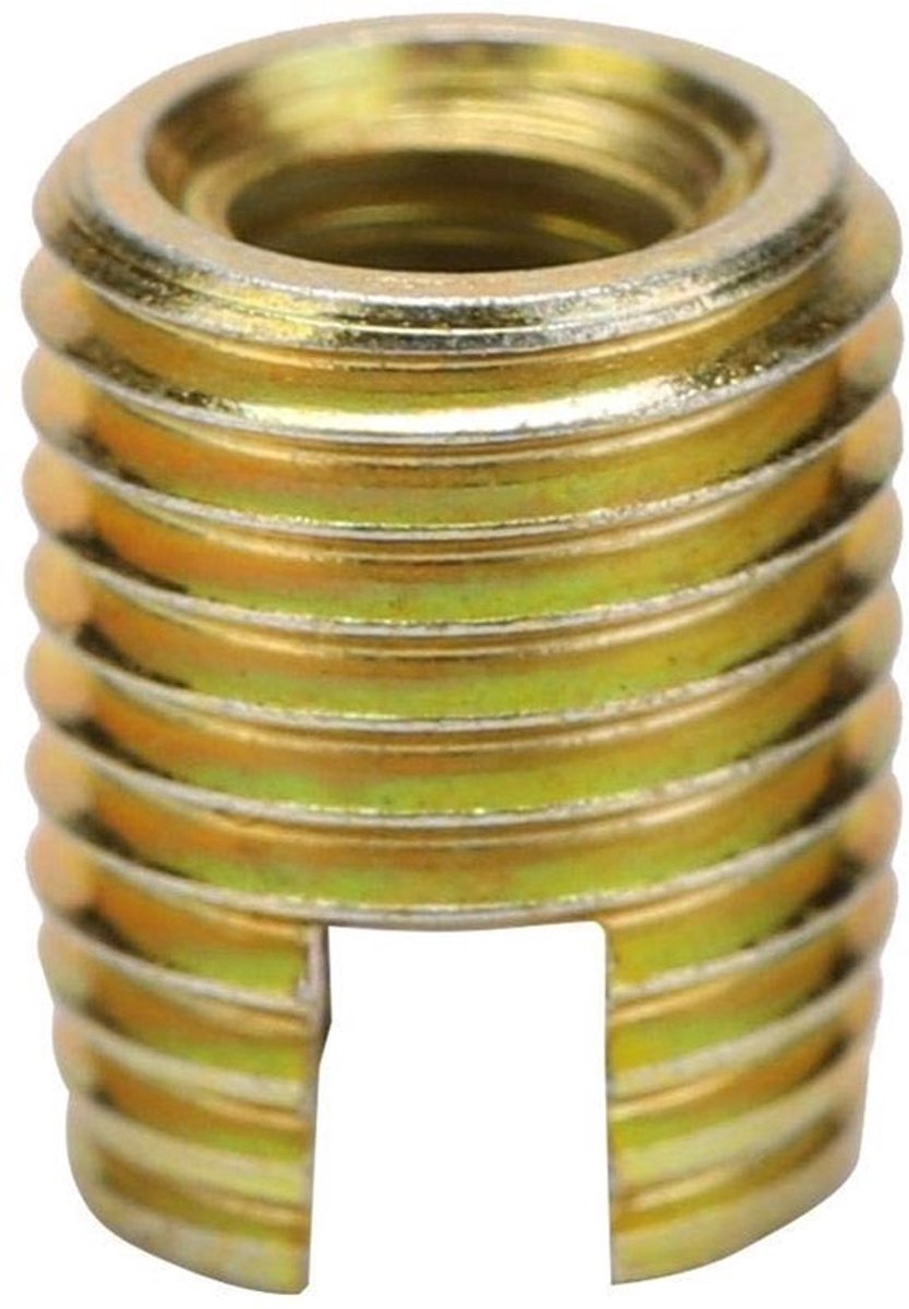 20 stuks 302 koolstofstaal zelftappende schroeven - M8 x 1,25 en M12 x 1,5 - Duurzaam en sterk - Goud - Voor reparaties - Geschikt voor