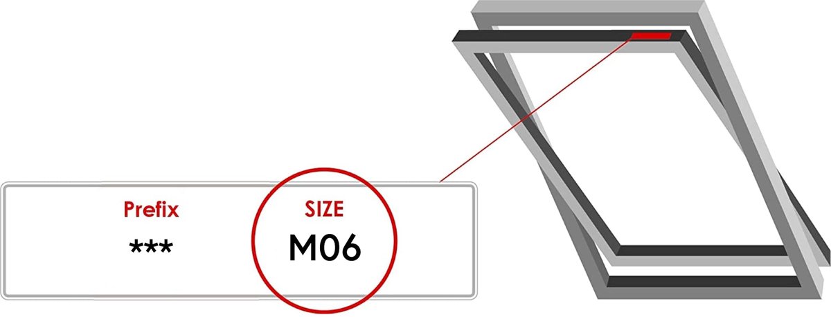 SnelShoppen - Bloc Skylight Blind voor Velux Dakraam Blockout, Zwart, M06, Lichtdicht, Eenvoudige Montage, Perfect voor Slaapkamer, Woonkamer, Zolder