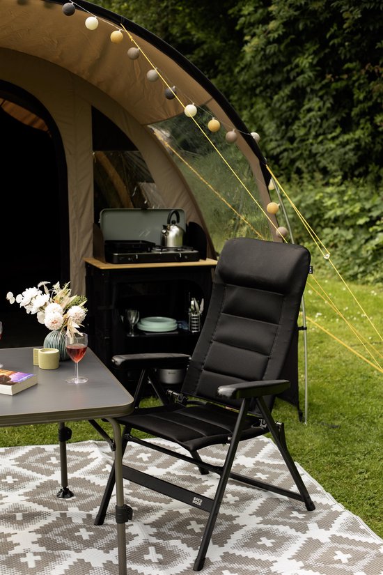 Redwood Sequoia Stoel XL - campingstoel tuinstoel - 7 standen - grijs van Redwood — afbeelding 2