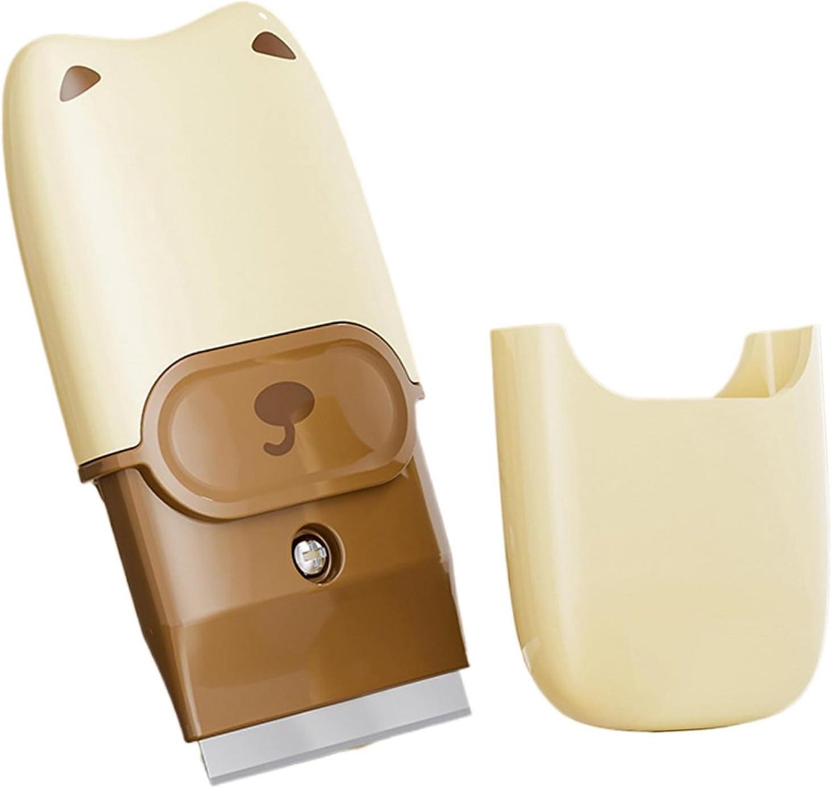 Reinigingsschraper - Verwijderaar Schraper - Vuil Verwijderen - Dubbele Functie - 10x4.8cm - Grijs