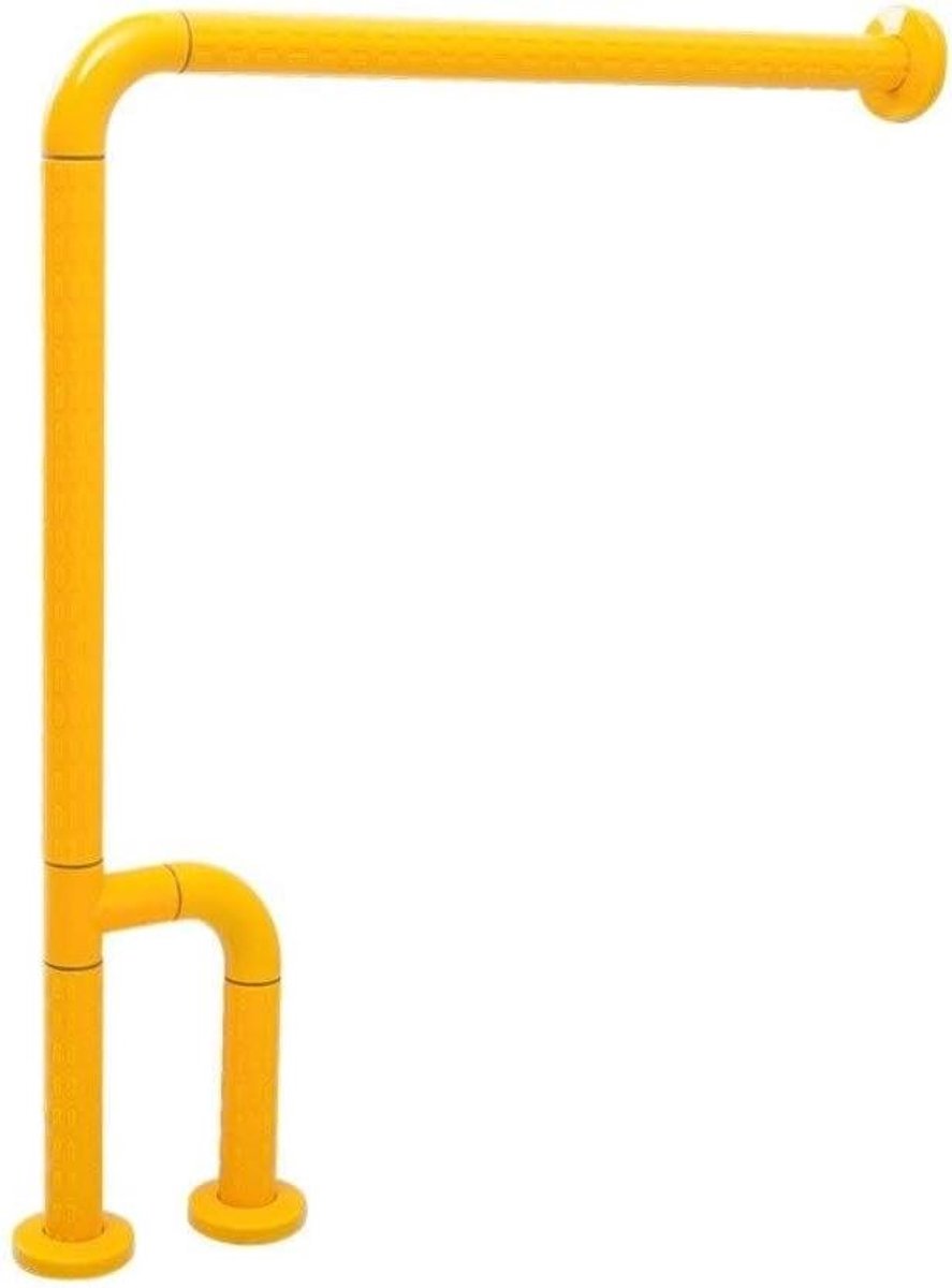 Douchebeugel Badkuip - Handgreep Badkamer - Veilige Thuiszorg - Antislip Ontwerp - 62x72 cm - Geel