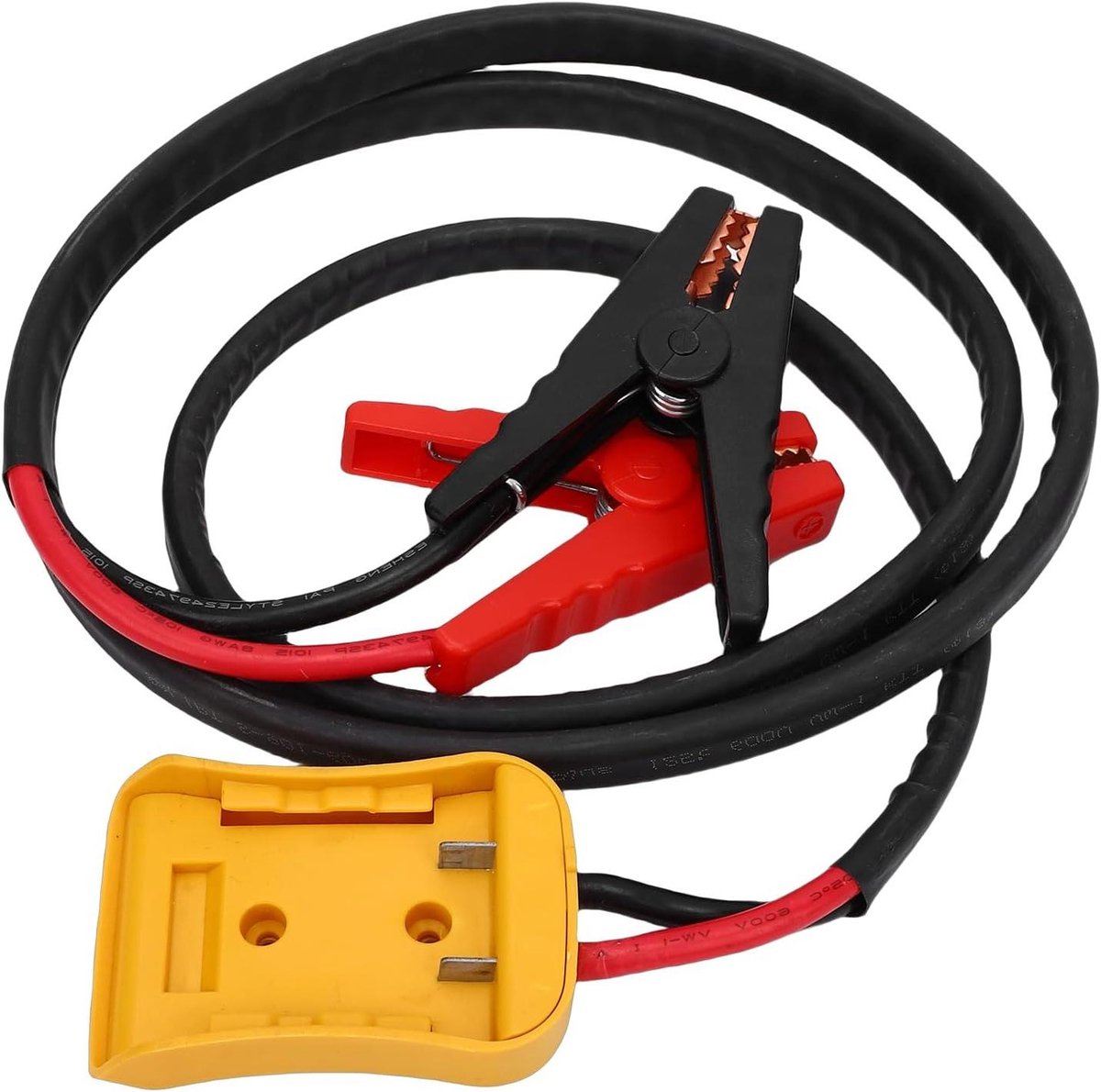 Startkabel Auto - Noodstartkabel Accu - Voertuig Starten - Siliconen Isolatie - 59FT - Zwart