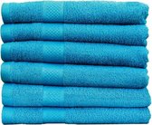 Katoenen Handdoeken Turquoise – Set van 9 Stuks – 70 x 140 cm