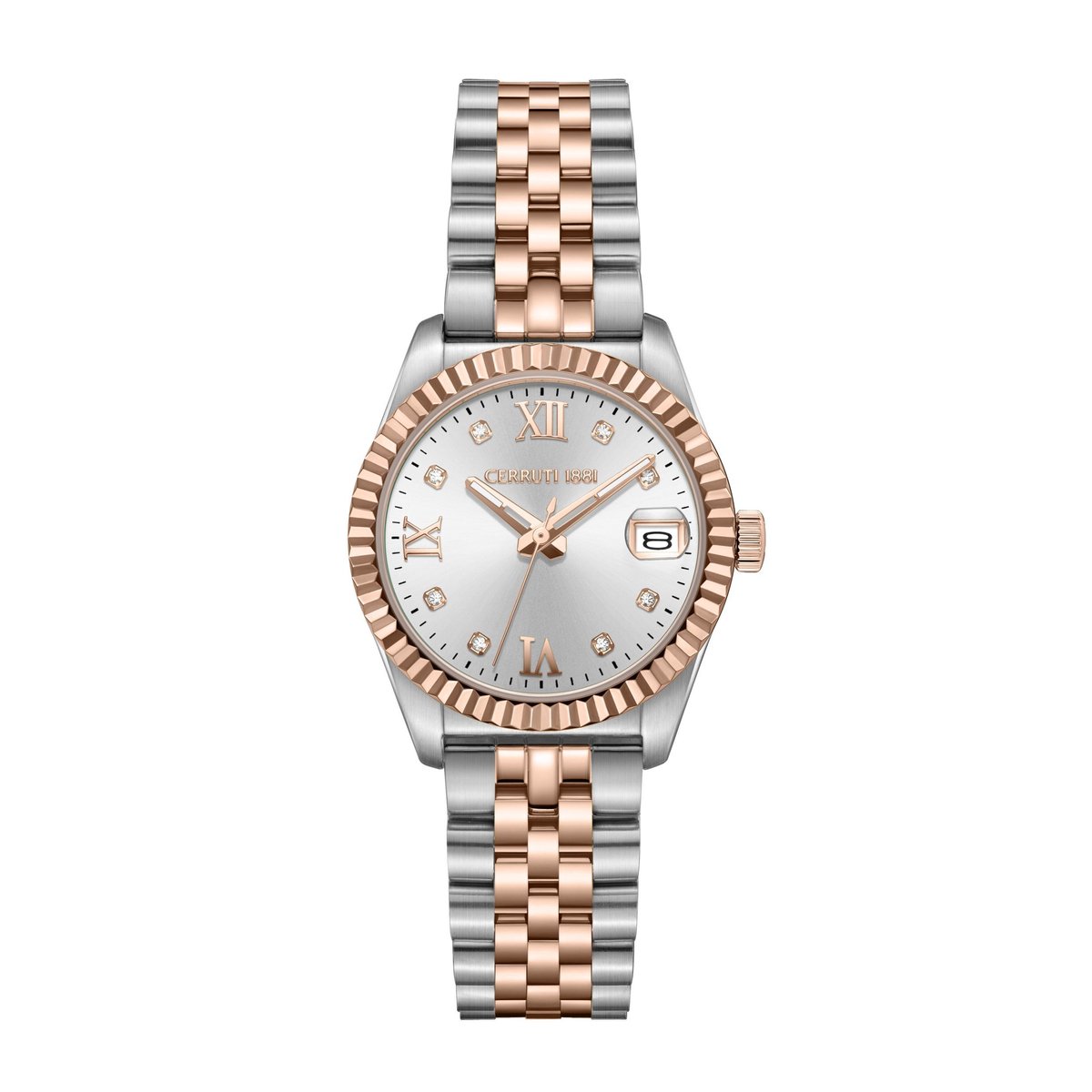 Datum horloge Cerruti Watch Baccio