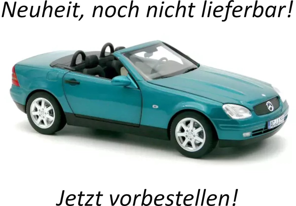 Mercedes Benz SLK 1996 Vivianit Groen Modelauto 1/18 Norev