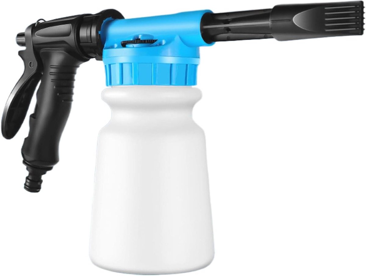 Schuimsproeier - Autoschuim Tuinschuim - Reinigen van Voertuigen - Hoge Schuimende Capaciteit - 1 Liter - Blauw