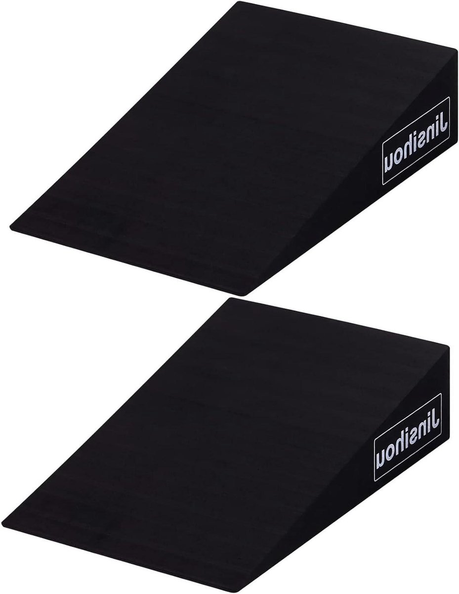 Squat Wedge Ramp - Helling Board Blok - Oefeningen Verbeteren - Antislip EVA Schuim