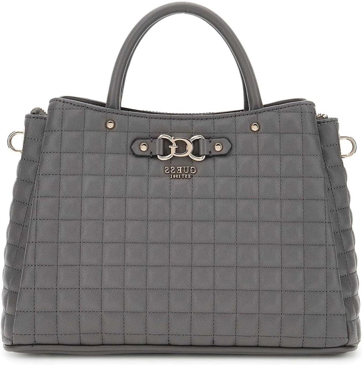 Schoudertas Dames - Handtas Vrouwen - Dagelijks Gebruik - Gekwalificeerd Design - 32 x 11 x 22 cm - Antraciet