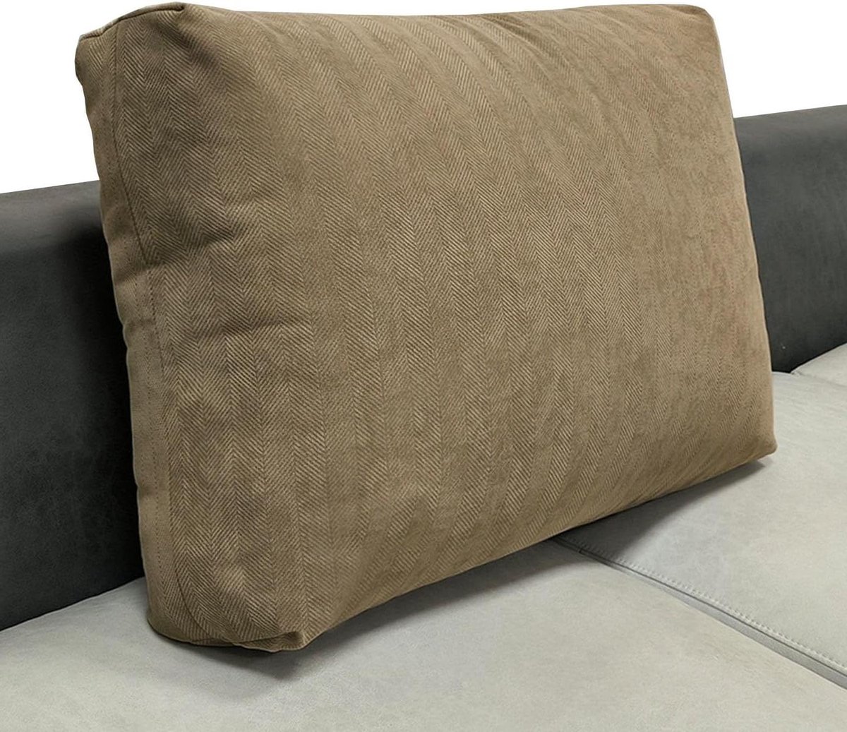 Decoratieve Kussenslopen - Sierkussens Bankkussen - Woonkamer Aankleden - Zacht Polyester - 80x50 cm - Koffie
