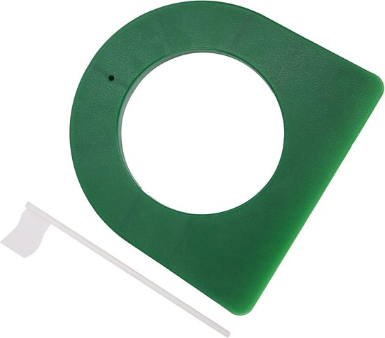 Golf Oefenbeker - Putterplaat Trainingshulp - Putting Vaardigheden Verbeteren - Afneembare Vlag - 11 cm Diameter - Groen van GOLF — afbeelding 3